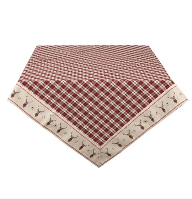 Tovaglia Rosso e Beige