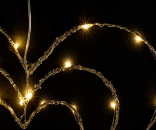 Decorazione natale con led