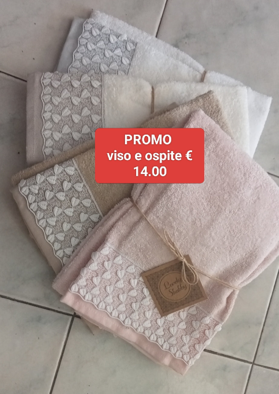 Asciugamano viso e ospite