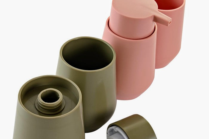 SET DUE PEZZI BAGNO PLASTICA OPACO