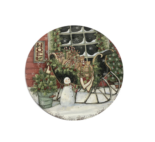 Sottopiatto Slitta Natale