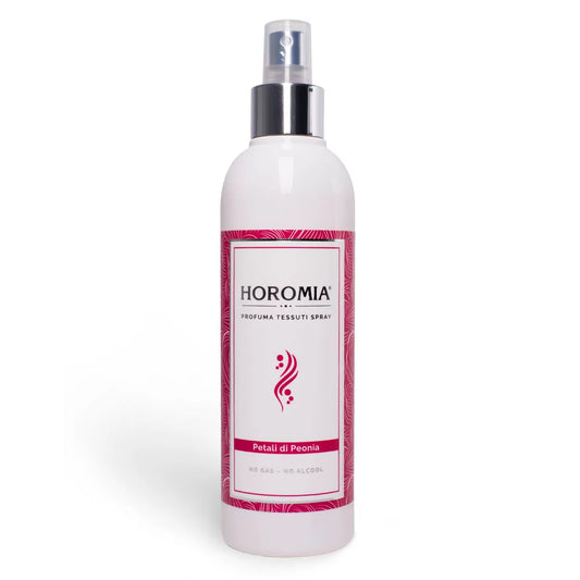 Profuma Tessuti Spray 250ml Petali di Peonia Horomia