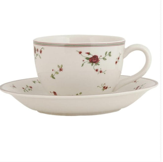 Tazza da Tè con Piattino 4pz