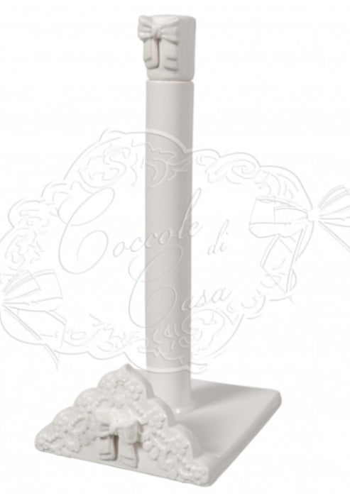 Porta rotolo scottex ceramica Coccole di Casa