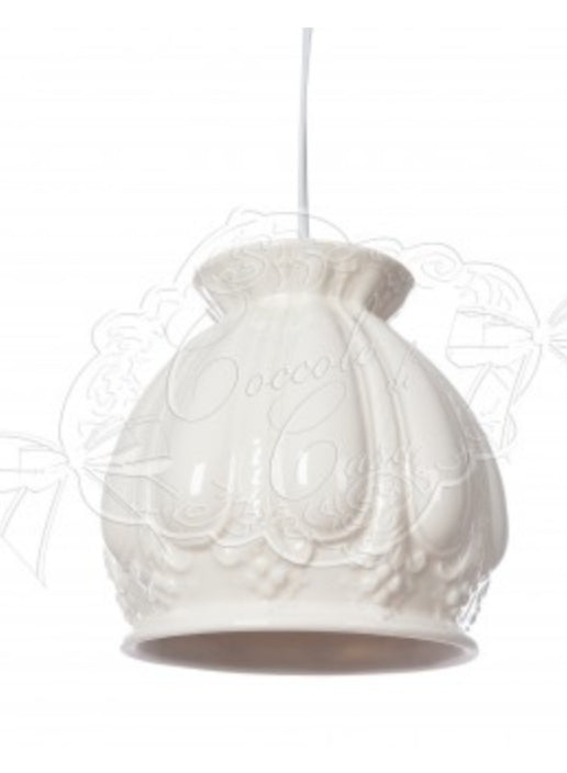 Lampadario ceramica lucido Coccole di Casa